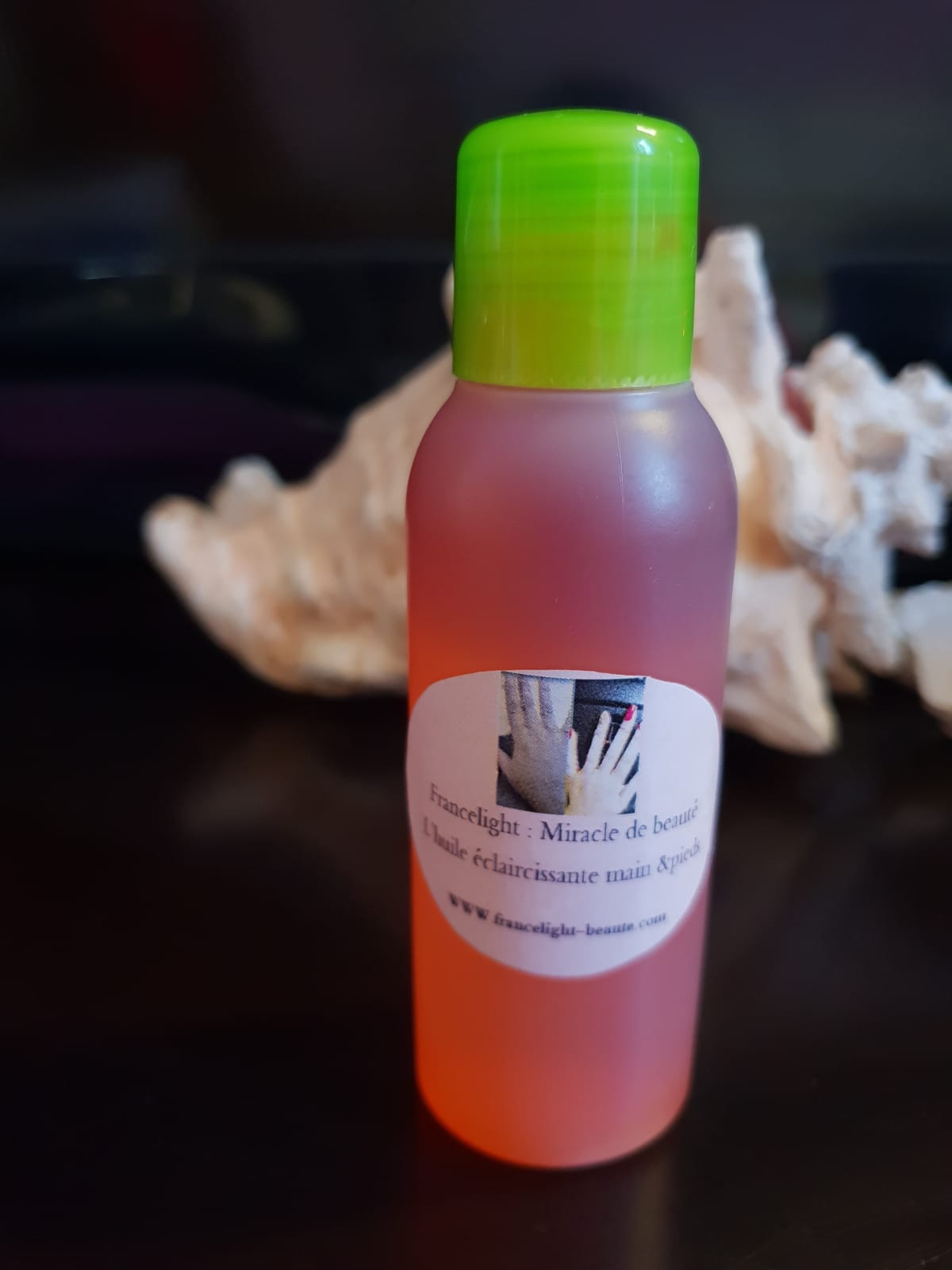 L'huile miracle francelight pour mains pieds partis rebelles 100ml image 0